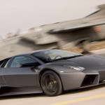 Lamborghini Reventon vs реактивный истребитель Panavia Tornado | Видео
