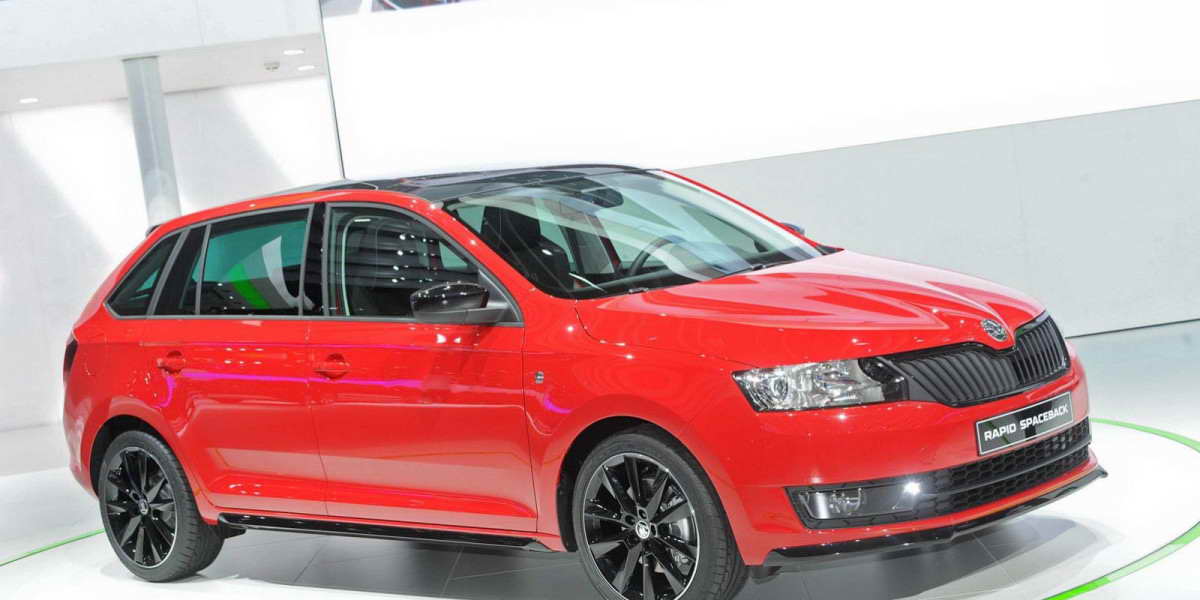 Горячий Skoda Rapid Spaceback 2014 во Франкфурте