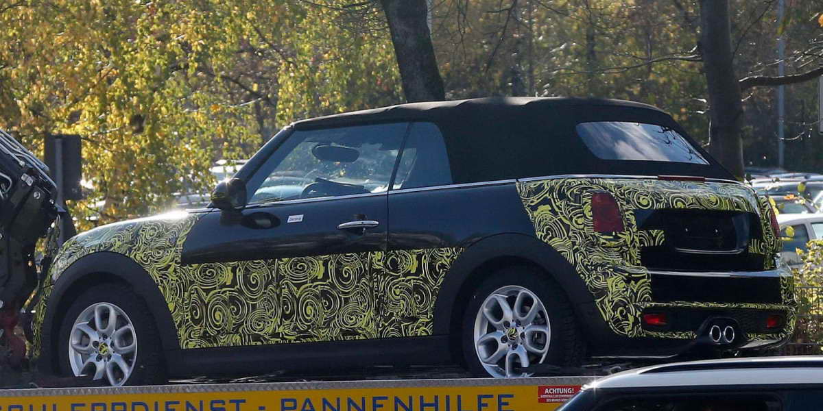 Кабриолет MINI появится в продаже в 2015 году