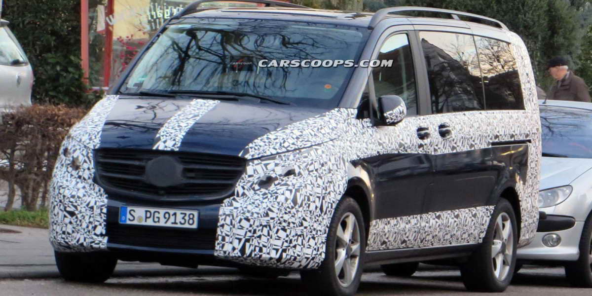 Mercedes-Benz покажет новый V-Class 2015