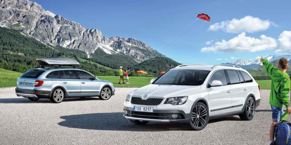 Внедорожный пакет Skoda Superb Combi Outdoor 2014