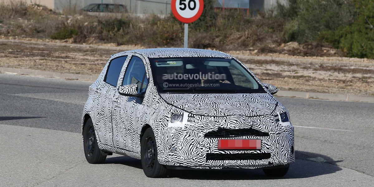 Первые подробности обновленной Toyota Yaris 2014