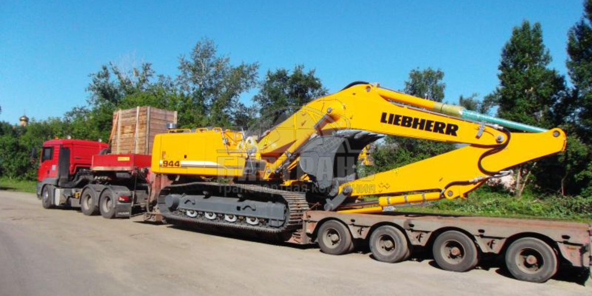 Перевозка строительной техники